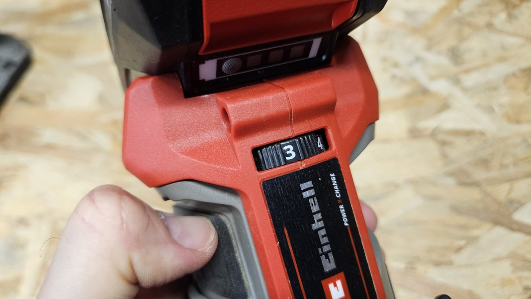 réglage de la vitesse