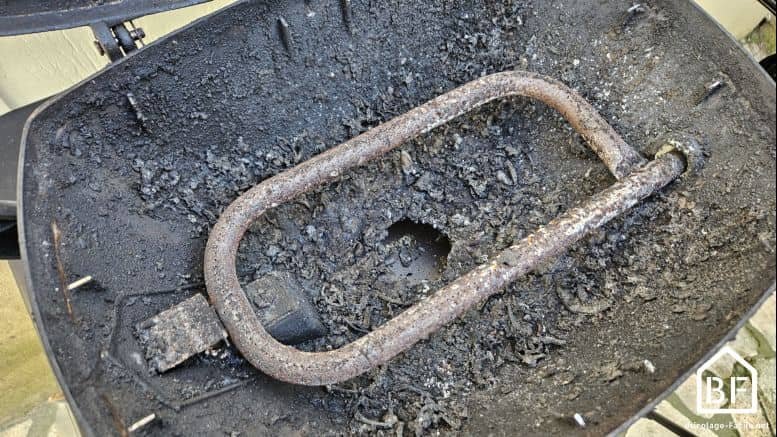fond du barbecue à gaz