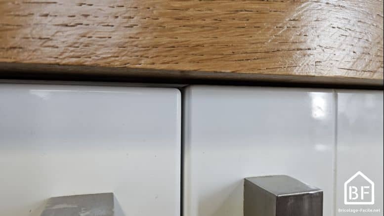 portes de placard non alignées